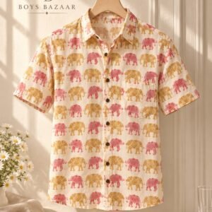 Navy Check Shirt